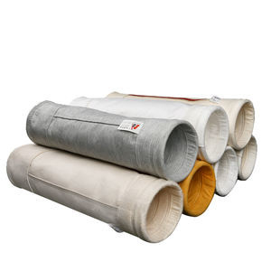 ถุงกรอง 600gsm วัสดุ Nomex Aramid PTFE เมมเบรนถุงกรองแบบไม่ทอ