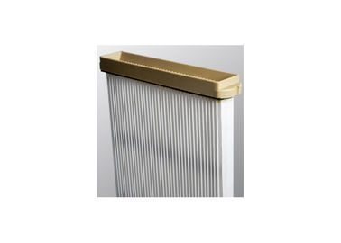 Electro - Galvanized Flat Panel Air Filter , Central Skeleton Pleated Polyester Filter Cartridge Professional Sealing